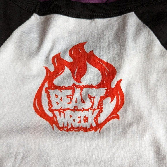 Hellfire Club Raglan by BeastWreck - Picture 3 of 9